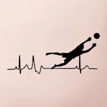 Ekg fotbal brankář