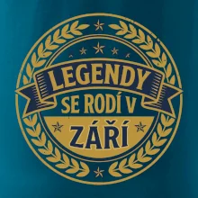 Legendy se rodí v září - Retro emblém