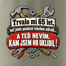 Trvalo mi  65 let, než jsem posbíral všechno nářadí