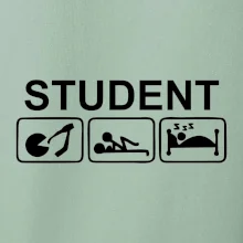 Pít užívat spát - student