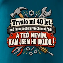 Trvalo mi 40 let, než jsem posbíral všechno nářadí