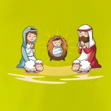 Ježíšek v jesličkách