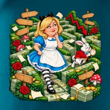 Alenka v říši dluhů finanční bludiště