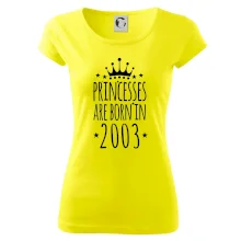Princesses are born in 2003