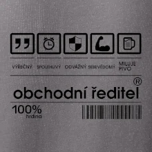 Čárový kód - Obchodní ředitel