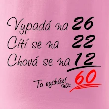 Vypadá, cítí se, chová se - 60 let