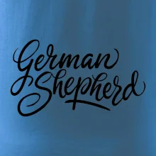 German shepherd - nápis okrasny - nápis okrasný