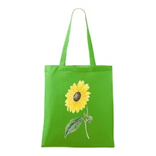 Slunečnice otočená