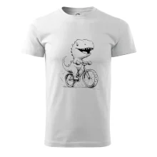 Roztomilý Dinosaurus na kole