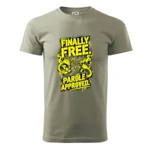 FINALLY FREE. PAROLE APPROVED