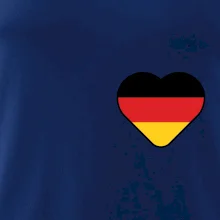 Germany love malé - Německá vlajka