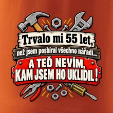Trvalo mi  55 let, než jsem posbíral všechno nářadí