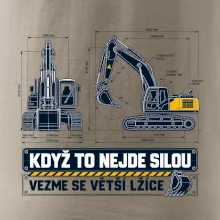 Když to nejde silou vezme se větší lžíce