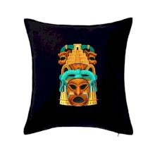 Mayové maska s pyramidou