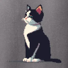 Mourovatá kočka pixel