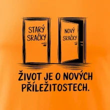 Dveře  - starý sračky - nový sračky