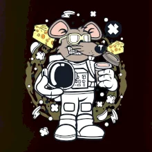 Myš kosmonaut komiks