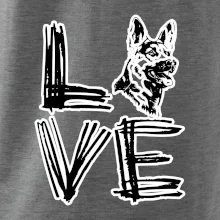 Německý ovčák love