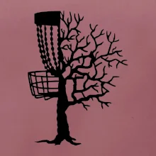 Disc golf pozor strom