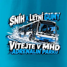 Sníh a letní gumy MHD adrenalin park