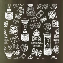Britská pošta ikony