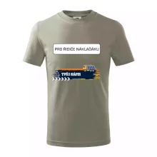 Stavba - vlastní nápis - náklaďák