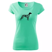 Pointer nápis v těle