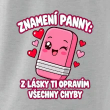 Znamení Panny Z lásky ti opravím všechny chyby