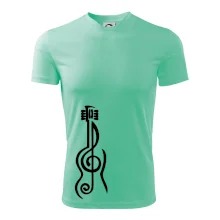 Houslový klíč kytara