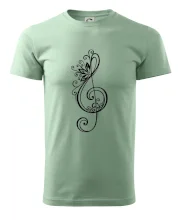 Houslový klíč kytky