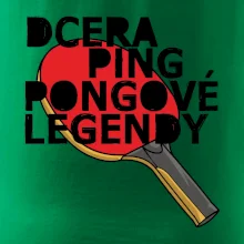 Dcera ping pongové legendy