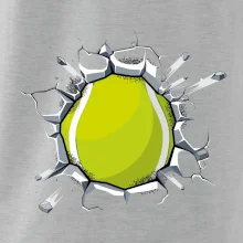 Tenisový míč v triku