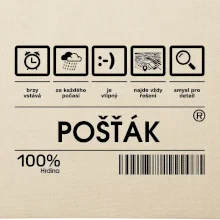 Čárový kód pošťák