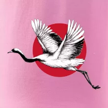 Japan culture - čáp Japan culture - čáp