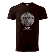 Trosky - vrstevnice v kruhu