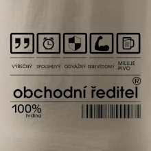 Čárový kód - Obchodní ředitel