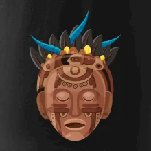 Mayové maska hnědá