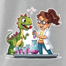 Chemik a dinosaurus - Holka