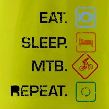 Eat sleep MTB repeat
