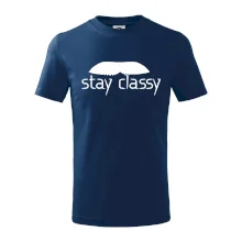 Stay Classy - mustache