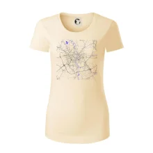 Olomouc - Mapa s vodními toky