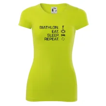 Biathlon Eat Sleep Repeat Biathlon Eat Sleep Repeat