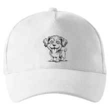 Lagotto romagnolo karikatura vypláznutý jazyk