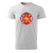 Fire department logo červené