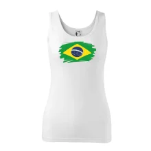 Brazílie vlajka štětkou