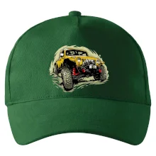 Žlutý offroad s navijákem