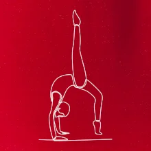 Gymnastika na rukou jedním tahem