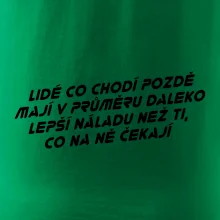 Lidé co chodí pozdě