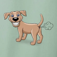 Prdící pes kreslený (Hana-creative)