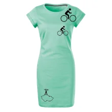 Mapa ČR + kolo na prsu